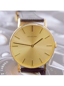 นาฬิกาเก่า ENICAR ไขลาน