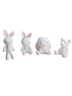 โมล(Mold) แม่พิมพ์ซิลิโคน ทำวุ้น ขนม สบู่ งานdiy รูปกระต่าย หมี แมว