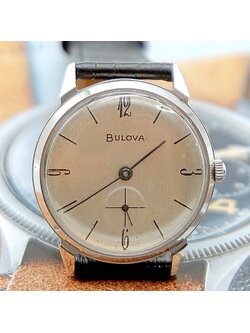 นาฬิกาเก่า BULOVA ไขลานสองเข็มครึ่ง