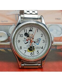 นาฬิกาเก่า MINNIE MOUSE (นาฬิกาผู้หญิง)