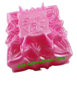 แม่พิมพ์ขนม แม่พิมพ์วุ้น แม่พิมพ์พลาสติกสองชั้น ทรงเหลี่ยม เบอร์ 15