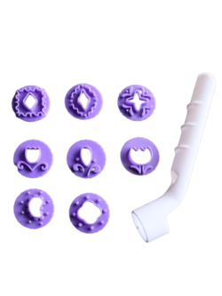 ชุดพิมพ์ลายฟองดองท์ (Fondant Decorative Punch Set)