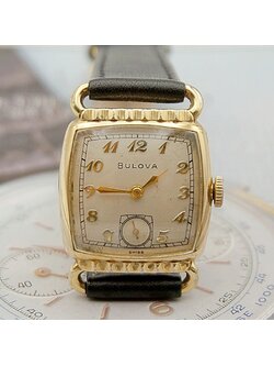 นาฬิกาเก่า BULOVA ไขลานสองเข็มครึ่ง