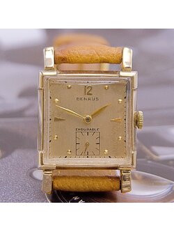 นาฬิกาเก่า BENRUS ไขลานสองเข็มครึ่ง