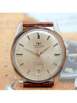 นาฬิกาเก่า TECHNOS ออโตเมติก
