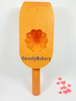 พิมพ์ขนมไหว้พระจันทร์ ขนมเปี๊ยะ ทรงกลม แบบด้าม 150 กรัม เบอร์ 4