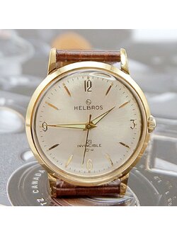 นาฬิกาเก่า HELBROS ไขลาน