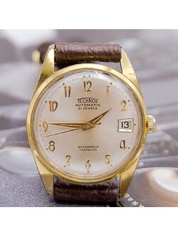 นาฬิกาเก่า TECHNOS ออโตเมติก