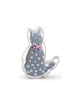 พิมพ์กดคุกกี้ สแตนเลส รูปแมว (NO.7208)