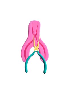 โมล(Mold) แม่พิมพ์ซิลิโคน ทำวุ้น ขนม สบู่ งานdiy รูปคีม