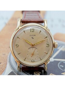 นาฬิกาเก่า ELGIN ไขลานสองเข็มครึ่ง
