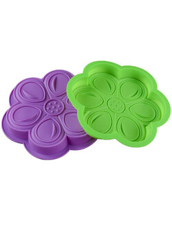 แม่พิมพ์ซิลิโคน พิมพ์สบู่ พิมพ์วุ้น พิมพ์ขนม รูปดอกไม้ 27.3*3.2 cm.
