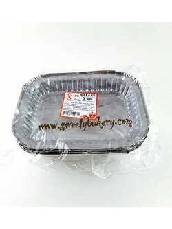ถาดฟอยล์เหลี่ยม+ฝา NO.401 (5ชุด/ห่อ)