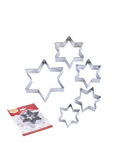 พิมพ์กดบิสกิต พิมพ์กดคุกกี้ รูปดาว 5 ชิ้น/เซต