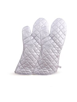 ถุงมือกันความร้อน ถุงมือทนอุณหภูมิสูง ถุงมือเตาอบ ขนาด 39*17 cm. (1 คู่)