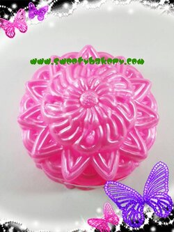 แม่พิมพ์ขนม แม่พิมพ์วุ้น แม่พิมพ์พลาสติกสองชั้น รูปดอกไม้ เบอร์ 34