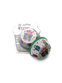 กระทงจีบคัพเค้ก ลวดลาย 5*3*7cm.