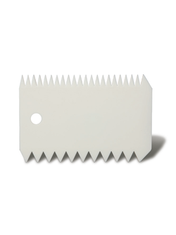 หวีแต่งเค้กพลาสติก ทรงสี่เหลี่ยม (นำเข้าเกาหลี)