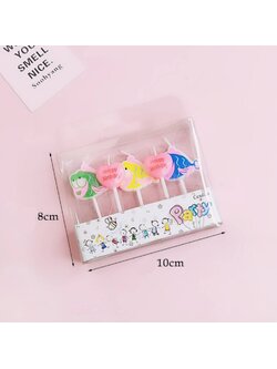 เทียนตกแต่งเค้ก เทียนวันเกิด รูปปลานีโม