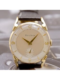 นาฬิกาเก่า BULOVA ไขลานสองเข็มครึ่ง