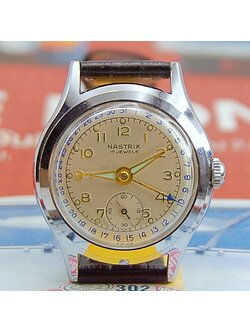 นาฬิกาเก่า NASTRIX ไขลาน