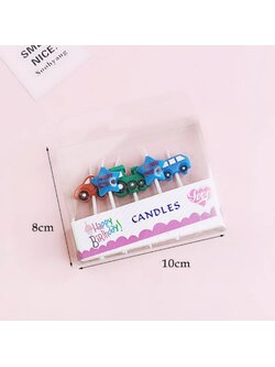 เทียนตกแต่งเค้ก เทียนวันเกิด รูปรถ