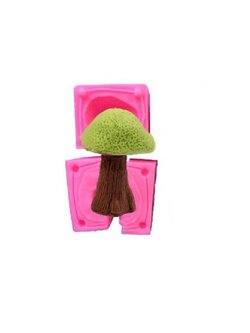 โมล(Mold) แม่พิมพ์ซิลิโคน ทำวุ้น ขนม สบู่ งานDiy รูปต้นไม้ (ใหญ่)