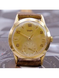 นาฬิกาเก่า TISSOT ไขลานสองเข็มครึ่ง