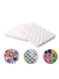 เบาะฟองน้ำ วางดอกไม้ สำหรับงานฟองดองท์ (2 ชิ้น/เซต)