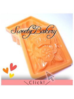 พิมพ์ขนมไหว้พระจันทร์ ถอดก้นสี่เหลี่ยม เบอร์ 13