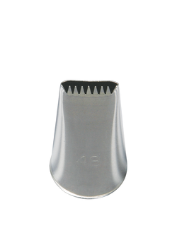 หัวบีบเกาหลี เพื่อตกแต่งเค้ก หรืองาน diy เบอร์ 48 (basketweave tubes)