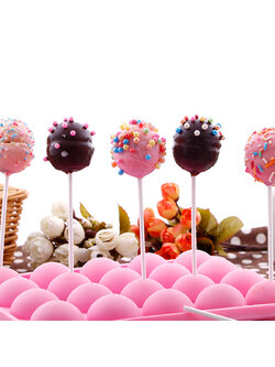 ไม้เค้กป๊อป สีขาว 4 mm. x 100 mm. (100 แท่ง/แพ็ค)