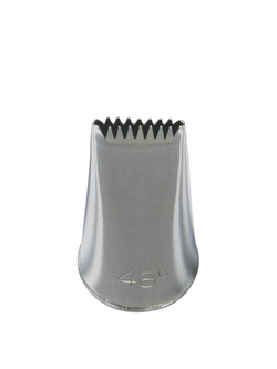 หัวบีบเกาหลี เพื่อตกแต่งเค้ก หรืองาน diy เบอร์ 48˚ (basketweave tubes)