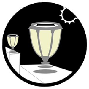 โคมไฟหัวเสาโซล่าเซลล์ (H)