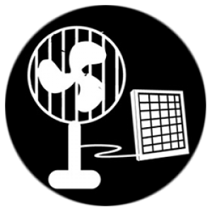 พัดลมโซล่าเซลล์ (FAN)