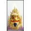 พระพุทธชินราชออกโดยวัดใหญ่ ขนาด9นิ้ว เนื้อทองเหลือง ลงรักปิดทองแท้ มีโมคคลา และสารีบุตร ออกโดยวัดใหญ่จังหวัดพิษณุโลก รหัส466