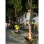 ไฟสปอตไลท์โซล่าเซลล์ 200 Watt กล่องสีน้ำตาล (เปิดได้ 3 แสง)