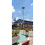เสาไฟสนาม เหล็กพ่นสีขาว สูง 4 เมตร (ปลาย 3 นิ้ว)