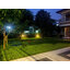 ไฟปักสนามโซล่าเซลล์ 8 Super SMD LED (แบบเหลี่ยม) สูง 80 ซม. (เเสง : เหลืองวอมไวท์)