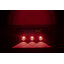 โคมไฟผนังโซล่าเซลล์ 6 LED รุ่นส่องบนล่าง (แสง : RGB)