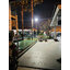 เสาไฟสนาม เหล็กพ่นสีขาว สูง 4 เมตร (ปลาย 3 นิ้ว)