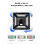 โคมไฟ UFO ทรงสี่เหลี่ยม รุ่น Modi x XML + ระบบ Motion รุ่น 300w (เปิดได้ 3 แสง)