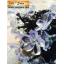 Waterproof solar panel powered string light in flower shapes for outdoor decoration (Mixed 4 colors)