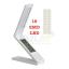 โคมไฟตั้งโต๊ะโซล่าเซลล์ 18 SMD LED + นาฬิกา
