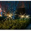 ไฟปักสนามโซล่าเซลล์ ทรงพลุ 120 LED (1 แถม 1)