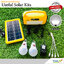 ชุดนอนนาโซล่าเซลล์ (สีเหลือง) พร้อมวิทยุ ขนาดพกพา 8,000 mAh