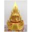 พระพุทธชินราชเหล็กน้ำพี้ มวลสารผสมหินแร่เหล็กนำ้พี้ สีทอง ขนาด 9 นิ้ว รหัส185