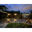 โคมไฟโซล่าเซลล์ ติดเพดาน รุ่นตาข่ายดำ Loft style (แสง เหลืองวอมไวท์)