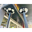 โคมไฟถนนโซล่าเซลล์ UFO ทรงกลม รุ่น MODI x XML 150W + Motion Sensor (แสง : ขาว)