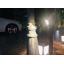 ไฟปักสนามโซล่าเซลล์ ทรงไม้เท้า + Motion sensor (เเสง :เหลืองวอมไวท์ ) 1 แถม 1